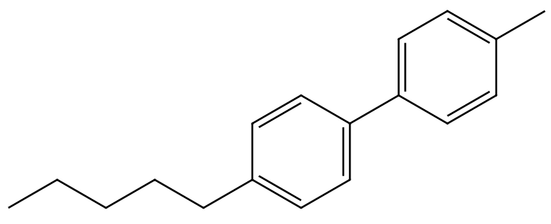 4-Methyl-4'-pentyl-1,1'-biphenyl