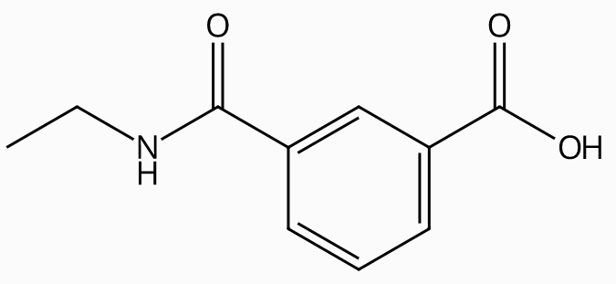 3-[(Ethylamino)carbonyl]benzoic acid
