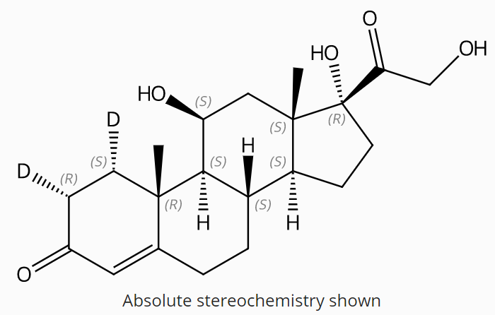 Hydrocortisone-1,2-d2