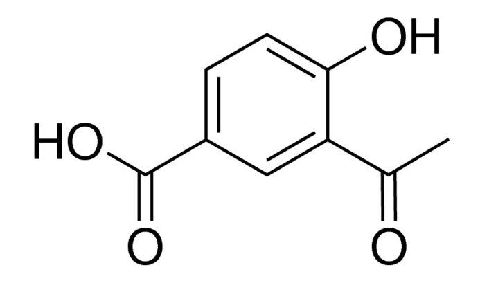 3-Acetyl-4-hydroxybenzoic acid