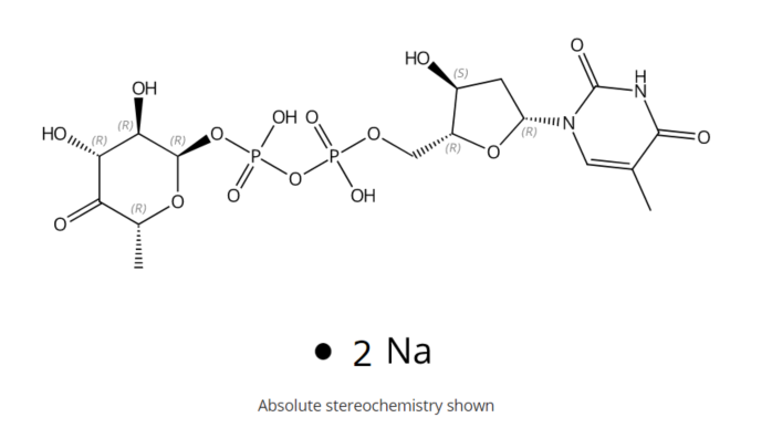 dTDP-4-keto-6-deoxy-D-glucose disodium salt