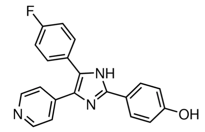 4-(4-Fluorophenyl)-2-(4-hydroxyphenyl)-5-(4-pyridyl)-1H-imidazole