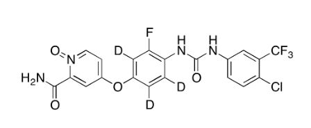 N-Desmethyl regorafenib N-oxide-d3