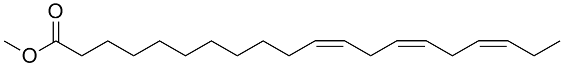 cis-11,14,17-Eicosatrienoic acid methyl ester Solution in Hexane/Toluene, 100μg/mL