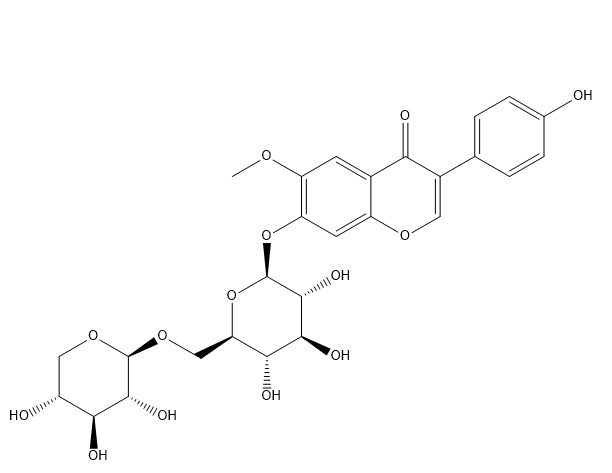 6''-O-Xylosyl-glycitin
