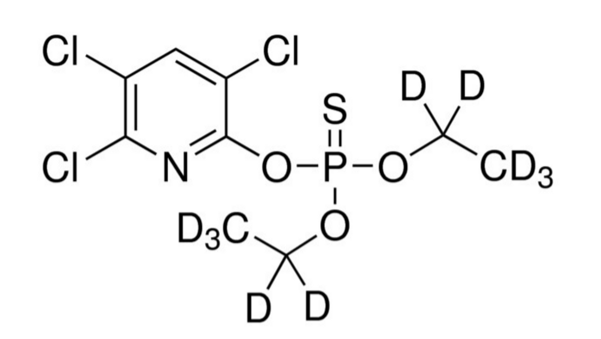 Chlorpyrifos-d10 Solution in Acetone, 100μg/mL