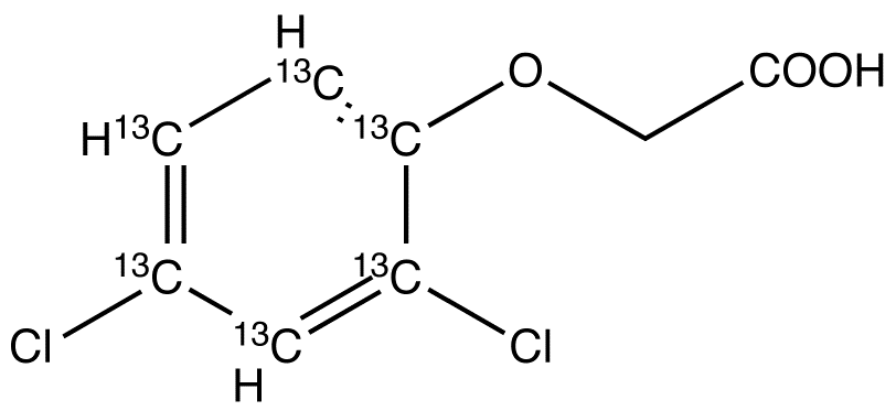 2,4-D-13C6 Solution in Acetonitrile, 1000μg/mL