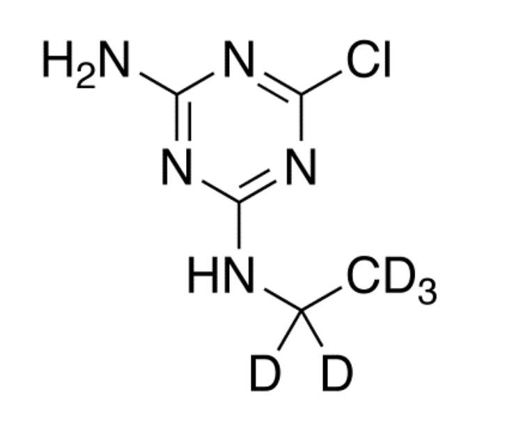 Atrazine-desisopropyl-d5 (ethylamino-d5)