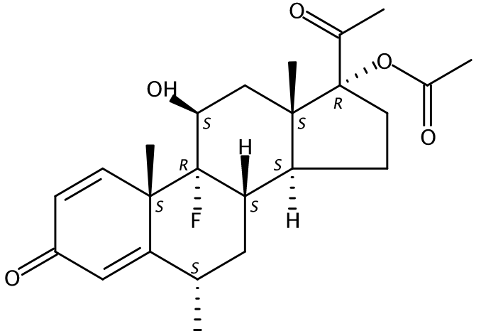 Fluorometholone 17-acetate