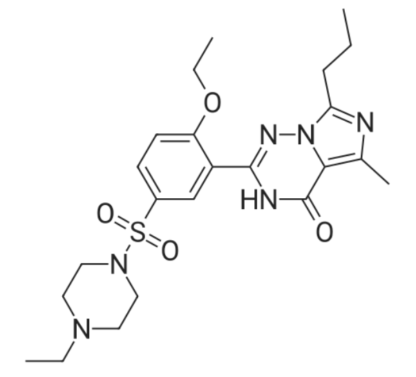 Vardenafil hydrochloride