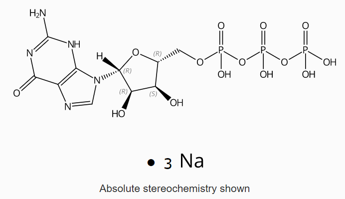 Guanosine 5'-triphosphate trisodium salt