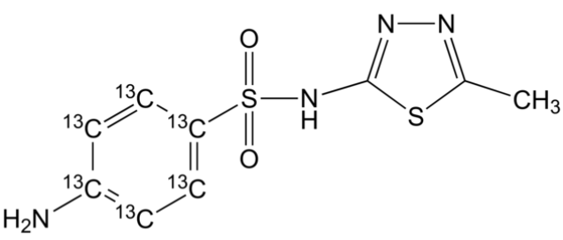 Sulfamethizole-13C6