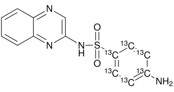 Sulfaquinoxaline-13C6