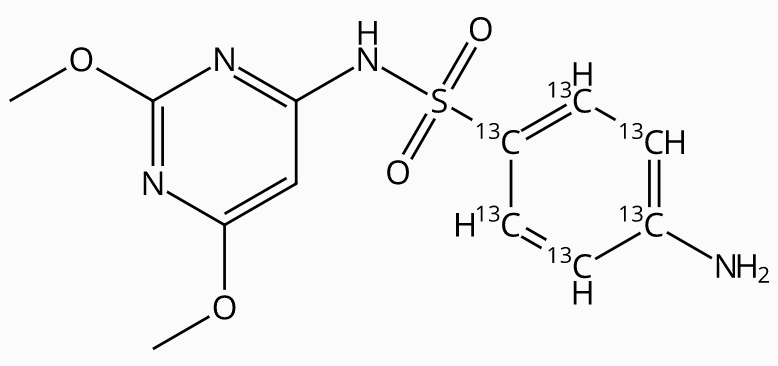 Sulfadimethoxine-13C6