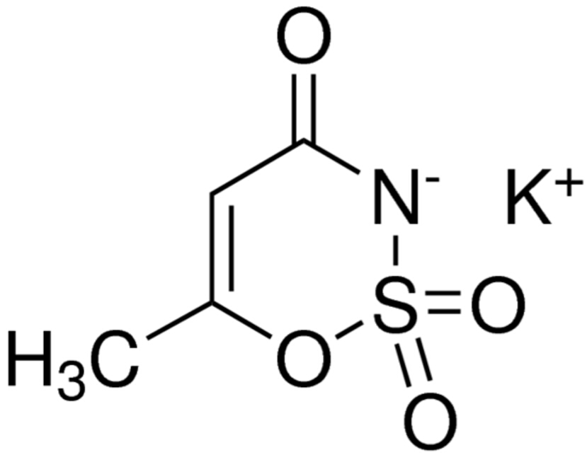 Acesulfame potassium Solution in Water, 1000μg/mL