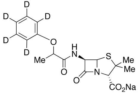 Phenethicillin-d5 sodium  salt