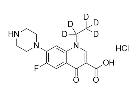 Norfloxacin-d5 hydrochloride Solution in Methanol, 100μg/mL