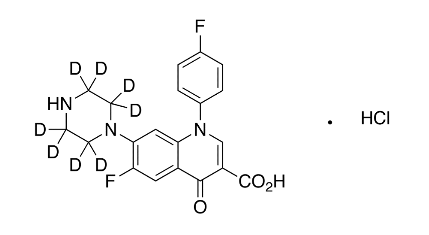 Sarafloxacin-d8 hydrochloride