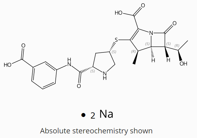 Ertapenem disodium