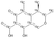 Citrinin-13C13 solution in Acetonitrile, 10 ug/mL