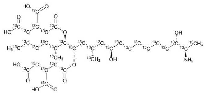 Fumonisin B3-13C34 Solution in Acetonitrile/Water, 10μg/mL