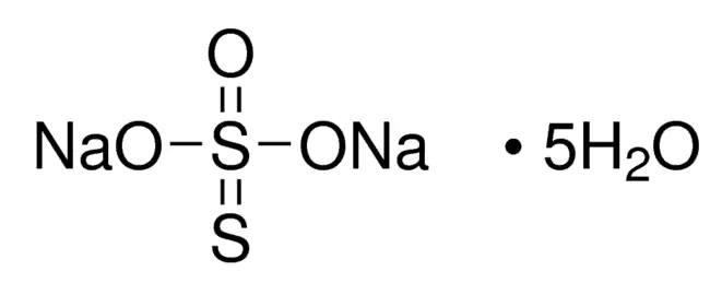 Sodium thiosulfate pentahydrate