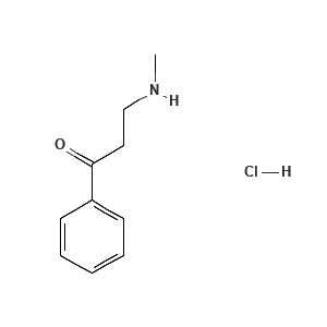 3-(Methylamino)-1-phenylpropan-1-one hydrochloride Solution in Acetone, 1000μg/mL