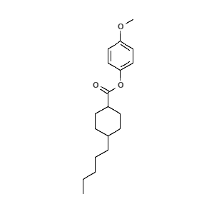 4-Methoxyphenyl trans-4-pentylcyclohexanecarboxylate Solution in Hexane, 100μg/mL