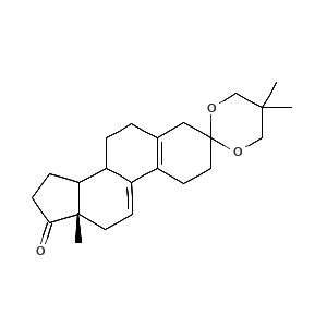 Estra-5(10),9(11)-diene-3,17-dione, cyclic 3-(2,2-dimethyl-1,3-propanediylacetal