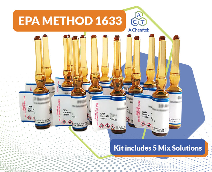 40 PFAS Mix Kit (EPA Method 1633) | Mix Standard Solution | A Chemtek