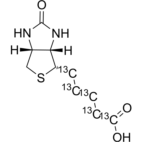 Biotin-13C5 Solution in Dimethylformamide, 1000μg/mL