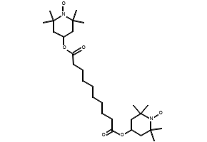 Bis(2,2,6,6-tetramethyl-1-piperidinyloxy-4-yl)sebacate