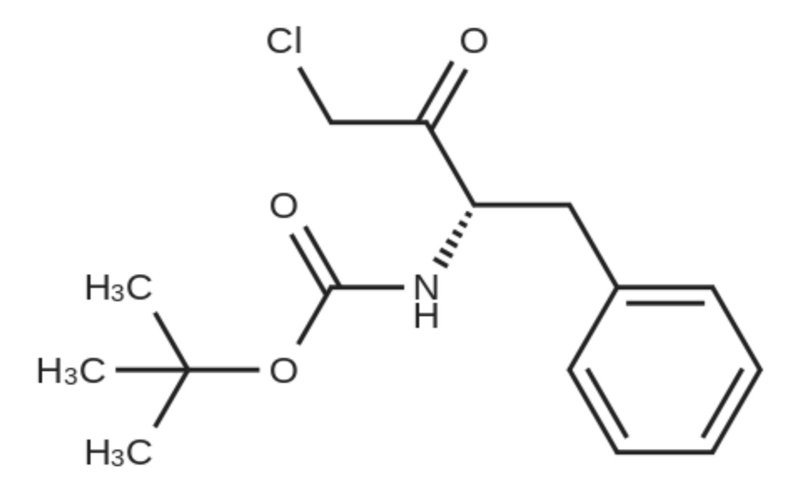 (3S)-3-(N-BOC-AMINO)-CHLORO-4-PHENYL-2-BUTANONE