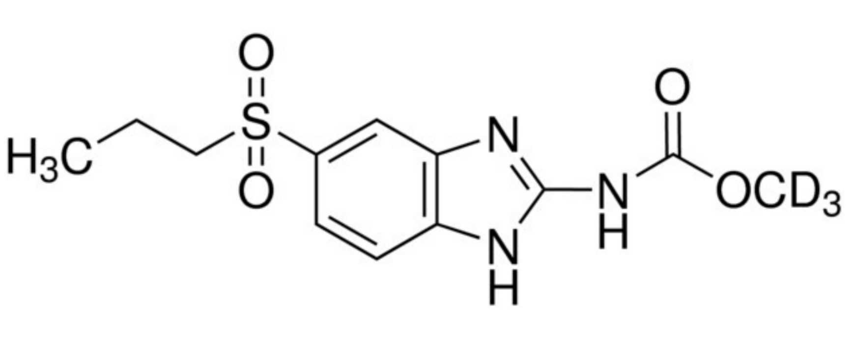 Albendazole sulfone-D3