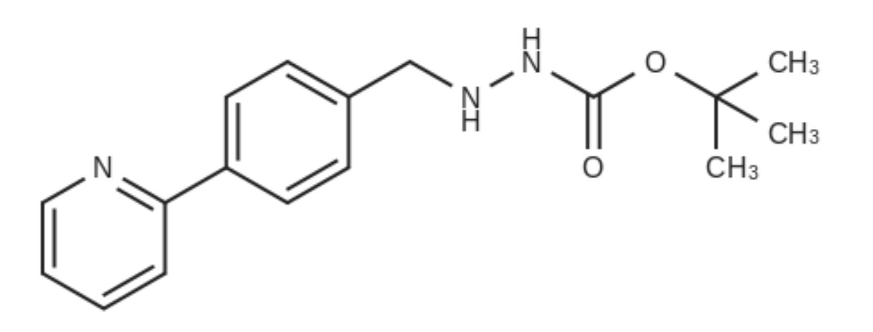 Hydrazinecarboxylic acid, 2-[[4-(2-pyridinyl)phenyl]methyl]-, 1,1-dimethylethyl ester