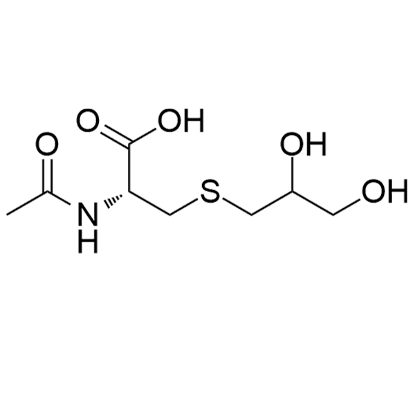 (2R)-2-acetamido-3-((2,3-dihydroxypropyl)thio)propanoic acid