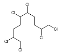 1,2,5,6,9,10-Hexachlorodecane (61.0% Cl)