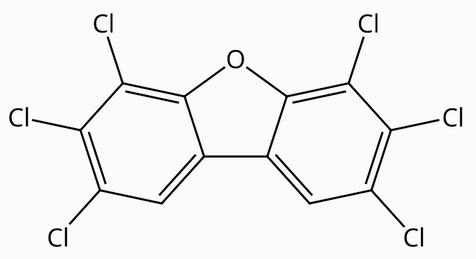 2,3,4,6,7,8-hexachlorodibenzofuran