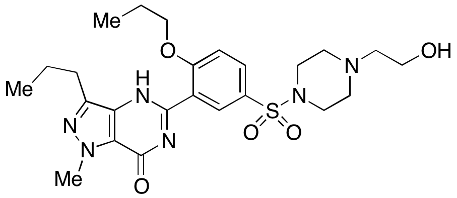 Propoxyphenyl hydroxyhomosildenafil
