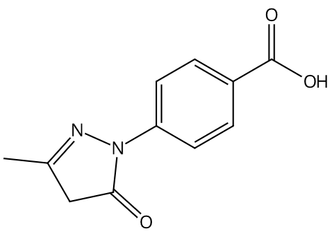 1-(4-Carboxylphenyl)-3-methyl-5-pyrazolone