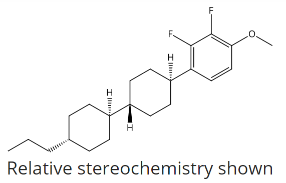 2,3-Difluoro-1-methoxy-4-[(trans,trans)-4''-propyl[1,1''-bicyclohexyl]-4-yl]benzene