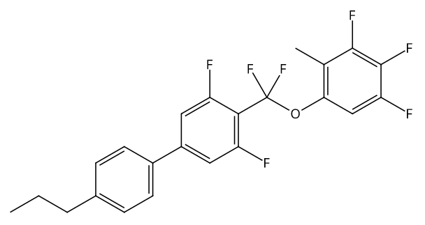 4-[Difluoro(3,4,5-trifluoro-2-methylphenoxy)methyl]-3,5-difluoro-4''-propyl-1,1''-biphenyl