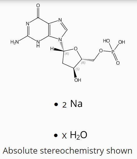 Deoxyguanylate disodium salt, hydrate
