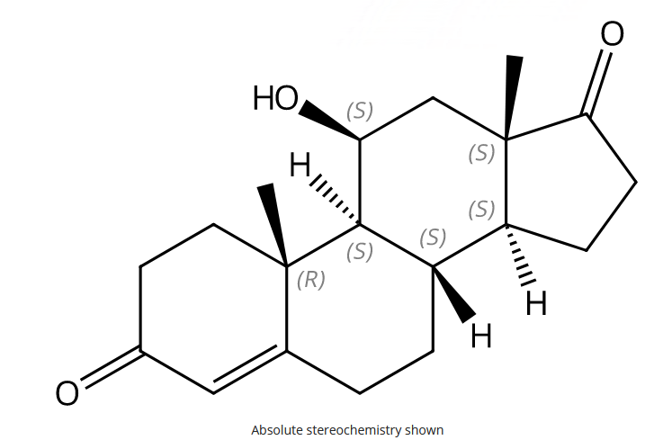 11β-Hydroxy-4-androstene-3,17-dione