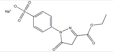 1H-Pyrazole-3-carboxylic acid, 4,5-dihydro-5-oxo-1-(4-sulfophenyl)-, 3-ethyl ester, sodium salt
