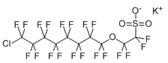 11-Chloro-3-oxa-perfluoroundecanesulfonic acid potassium salt