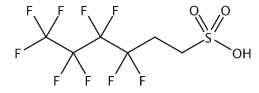 1H,1H,2H,2H-Perfluorohexanesulfonic acid