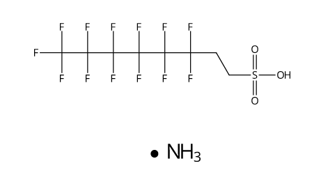 1H,1H,2H,2H-Perfluorooctanesulfonic acid ammonium salt