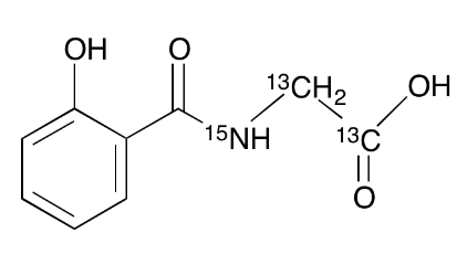 2-Hydroxyhippuric acid-13C2,15N
