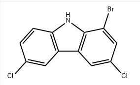 1-Bromo 3,6-dichloro carbazole